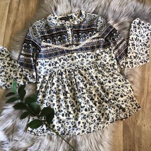 Living Doll long sleeve blouse